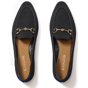 NWOB Rothy's Women's Double Bit Loafers - 7.5 Black
